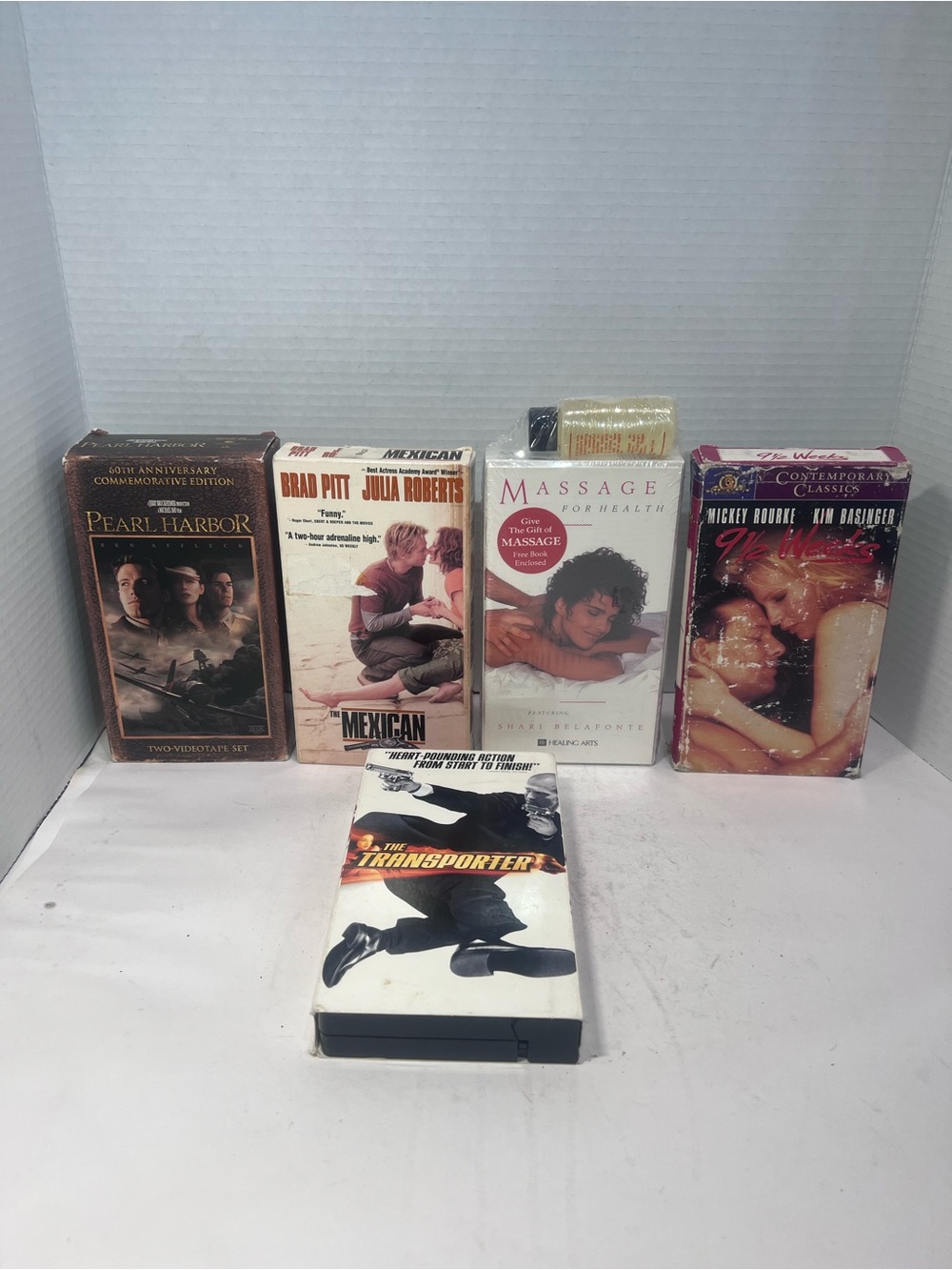 Mixed Movie VHS Tape Collection - 5 Pack